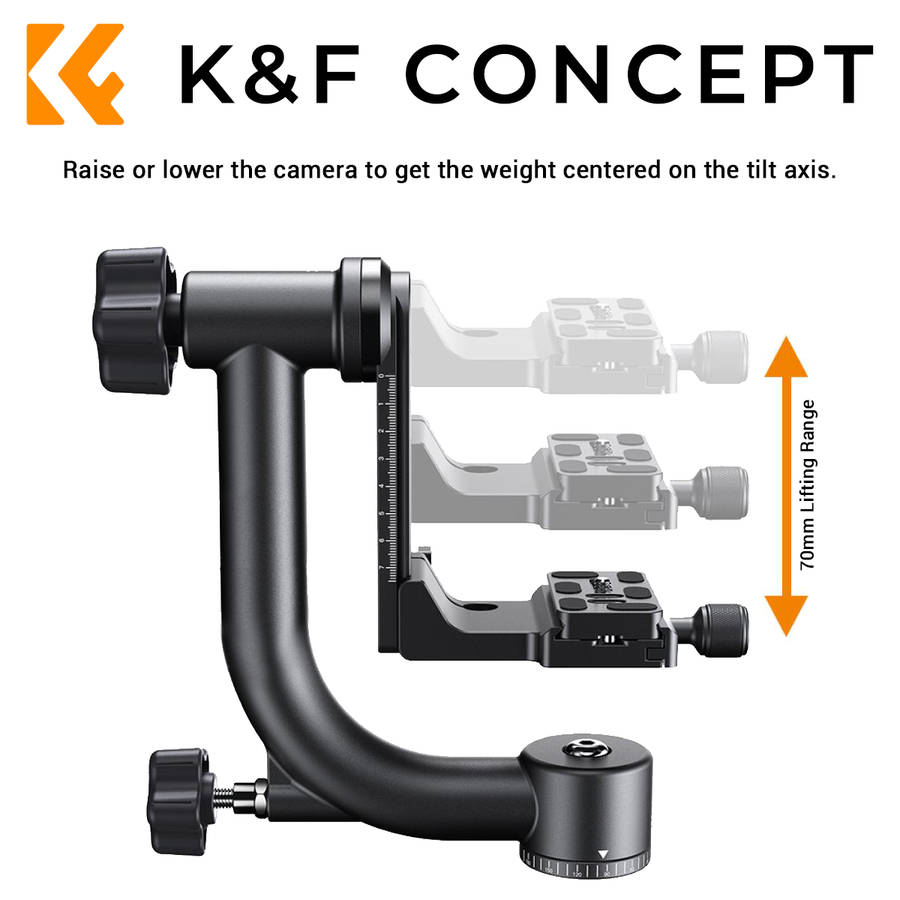 KF31.033 | K&F Gimbal Head