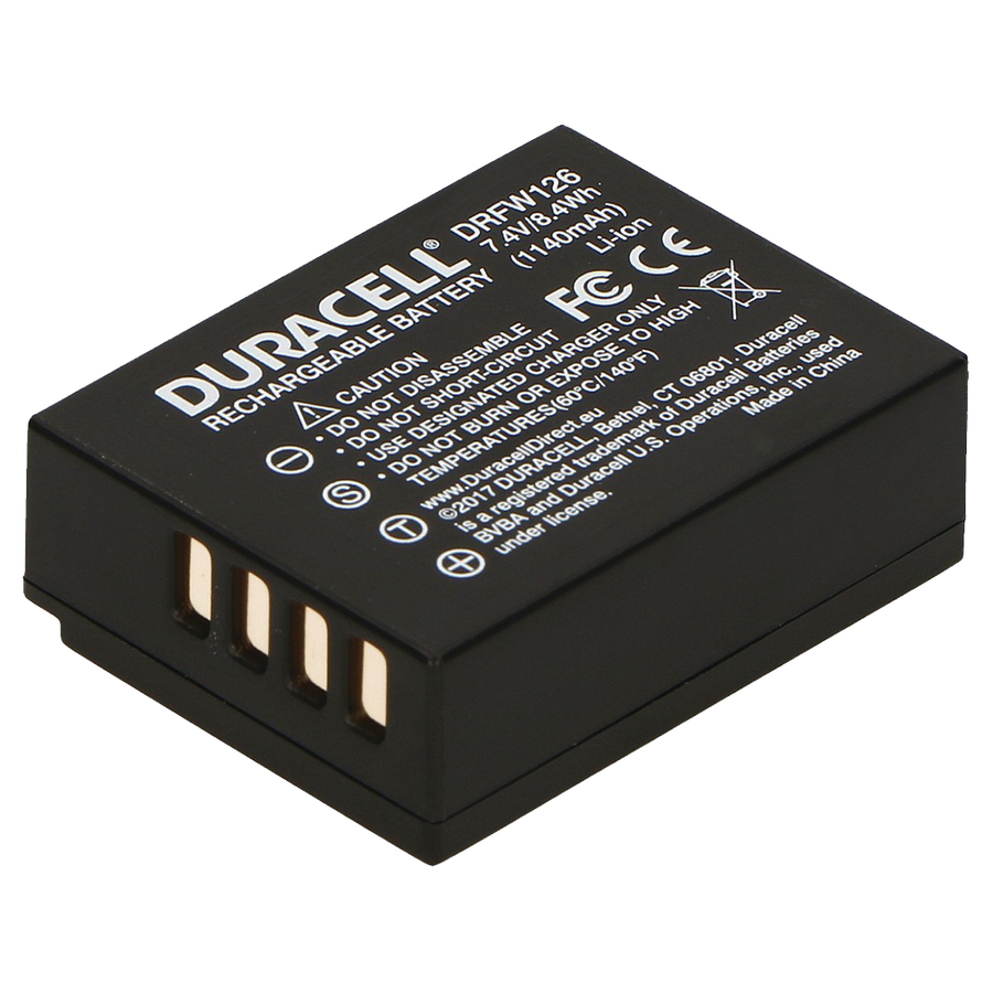 DRFW126 | Duracell NP-W126 Camera Battery for Fujifilm