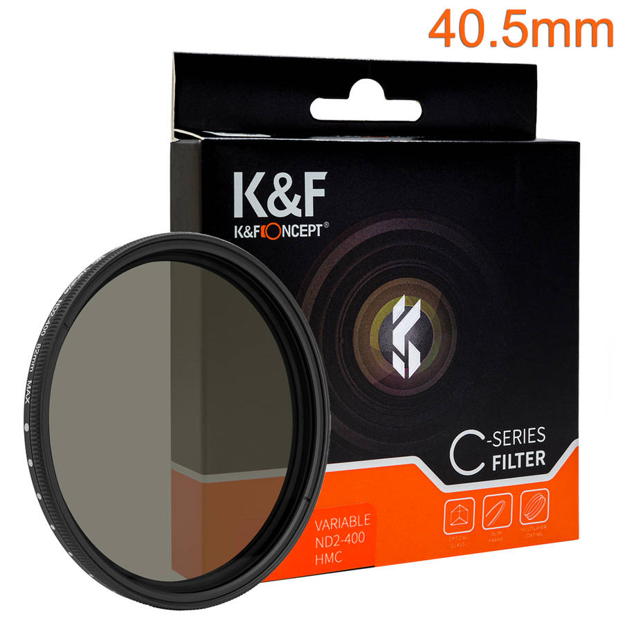 KF01.1395 | K&F 40.5mm ND2-400 (VND) 1-8 Stops Classic