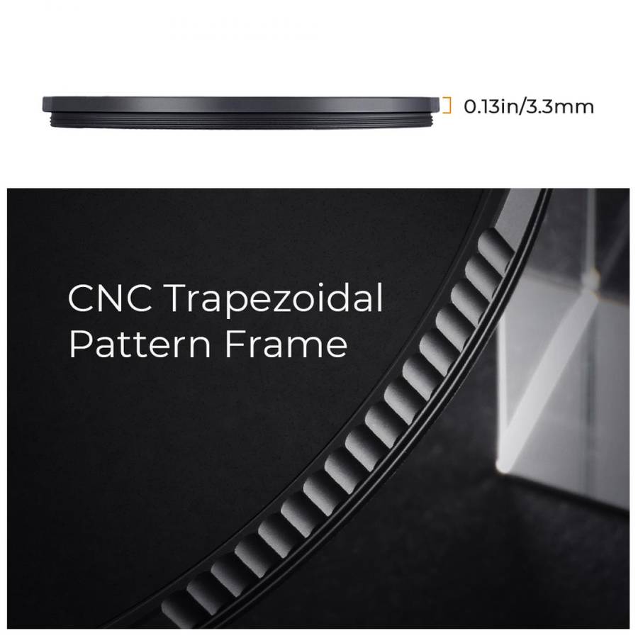 K&F 40.5mm Black Mist Diffusion Effect Filter 1/4 Nano-X Series | KF01.1621