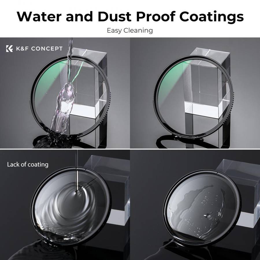 KF01.970 | K&F 82mm Ultra Violet (UV) Filter Nano-X Series