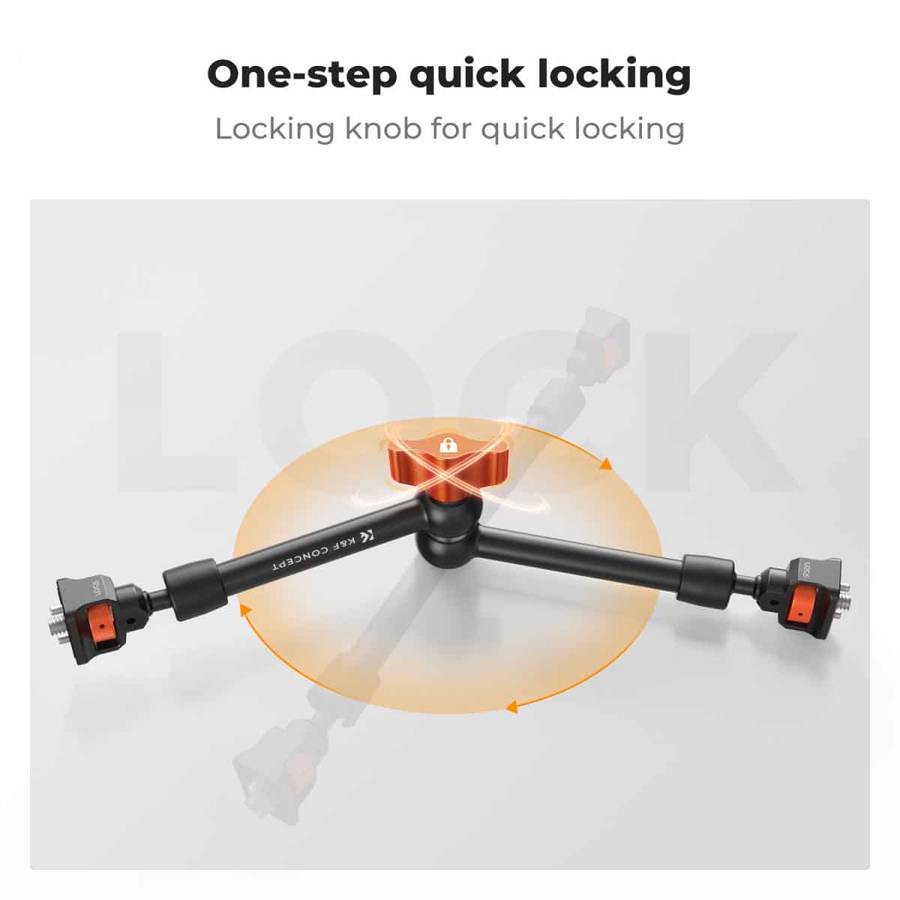 K&F Magic Arm 11 Inch with Mini Clamp | KF31.132