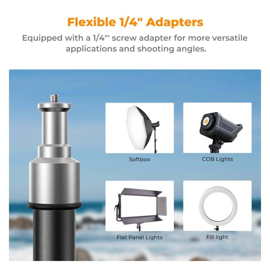 KF34.042 | K&F 2.3m Light Stand for 5kg Loads