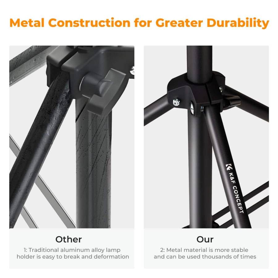KF34.042 | K&F 2.3m Light Stand for 5kg Loads