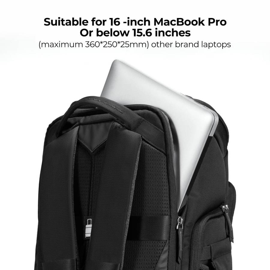KF13.128V4 | K&F Alpha-Air-Shooter (Black) Photographers Backpack