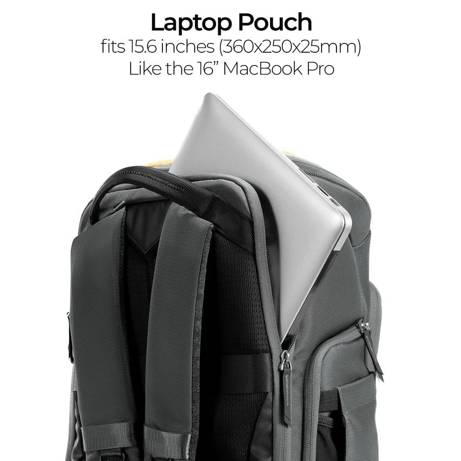 KF13.128 | K&F Alpha-Air-Shooter (Yellow) Photographers Backpack