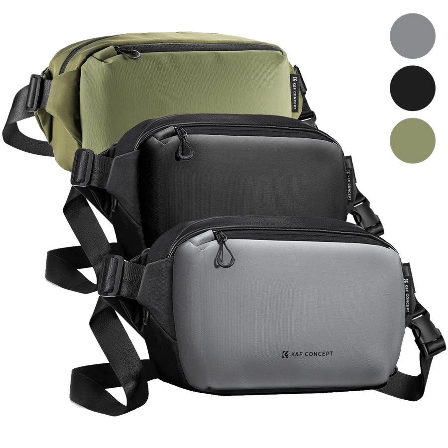 KF13.157V2 | K&F Alpha (Green) Photographers Sling Bag