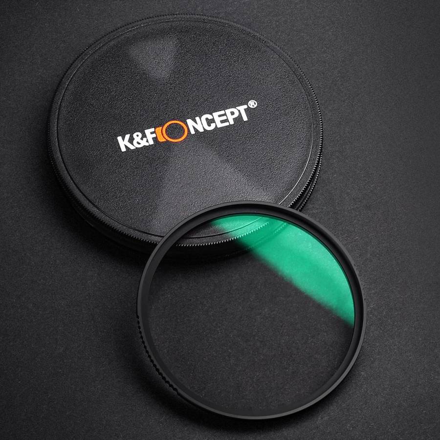 KF01.1655 | K&F 77mm 1/2 Black Diffusion Filter Nano-X Series
