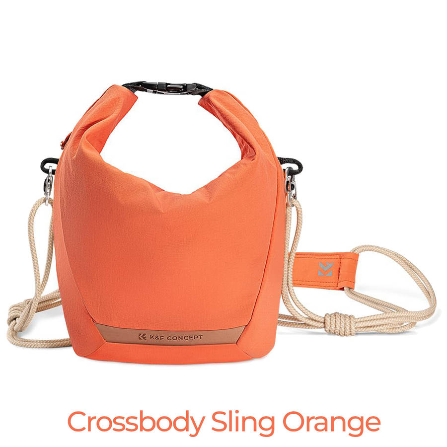K&F Camera Handbag a Stylish and Multi-Use Bag - K&F Camera Handbag (Orange) a Stylish and Multi-...