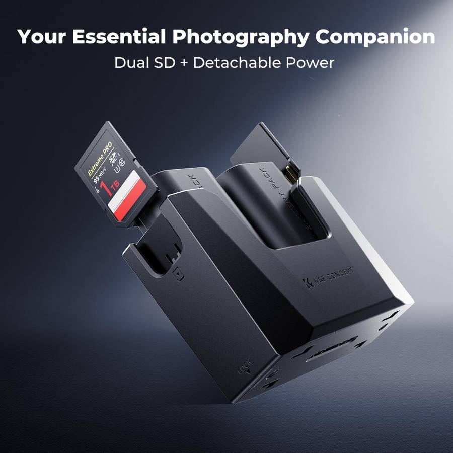 KF28.0088 | K&F Canon LP-E6NH Kit - 2 Batteries and 18W Fast Dual Charger