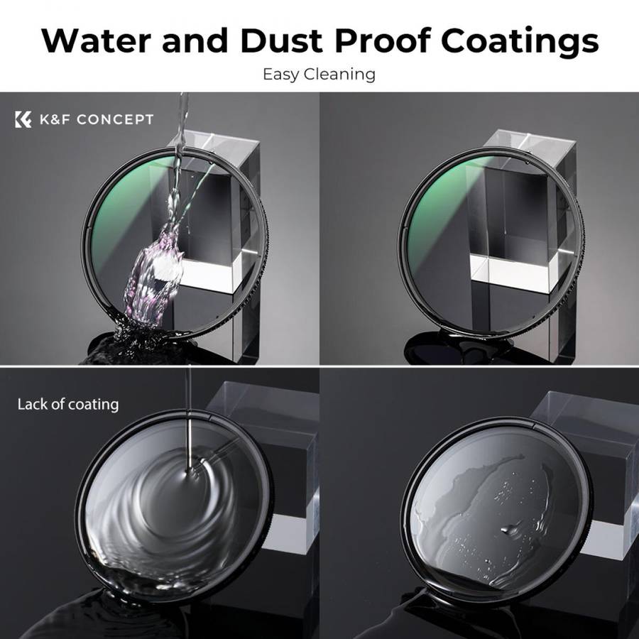 KF01.991 | K&F 46mm Circular Polariser (CPL) Filter Nano-X Series