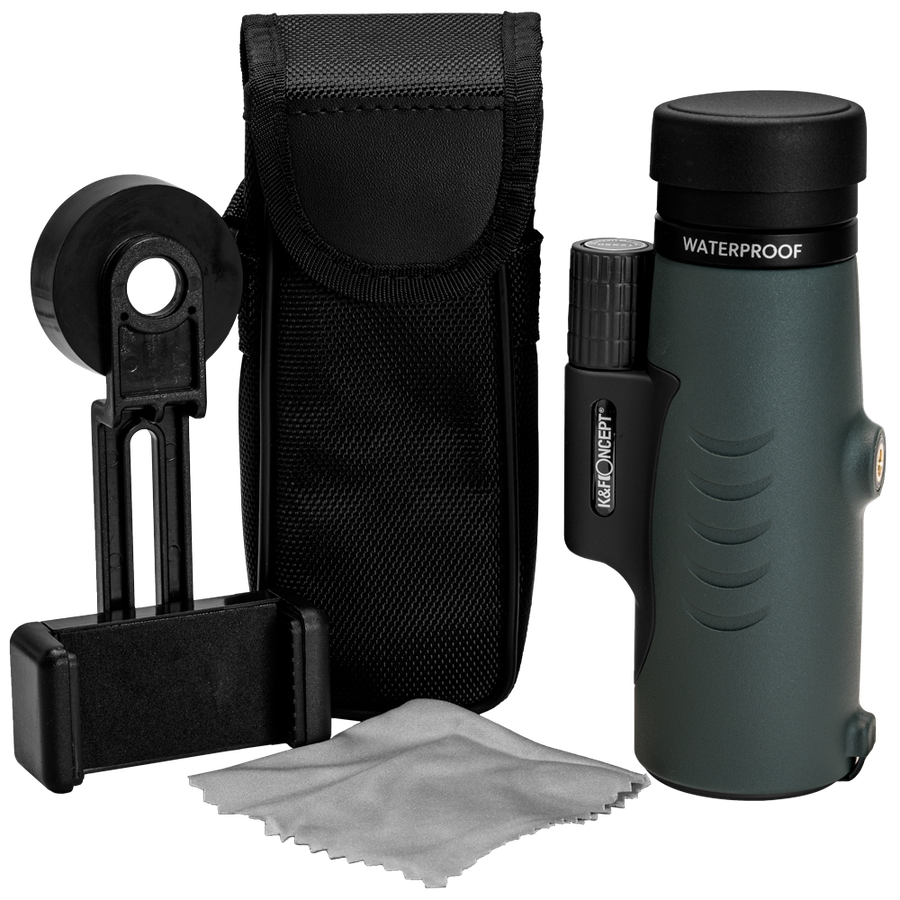 KF33.008 | K&F Monocular with 12x42 Magnification and Phone Attachment
