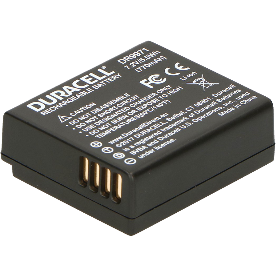 Panasonic DMW-BLE9 and DMW-BLG10 Camera Battery by Duracell