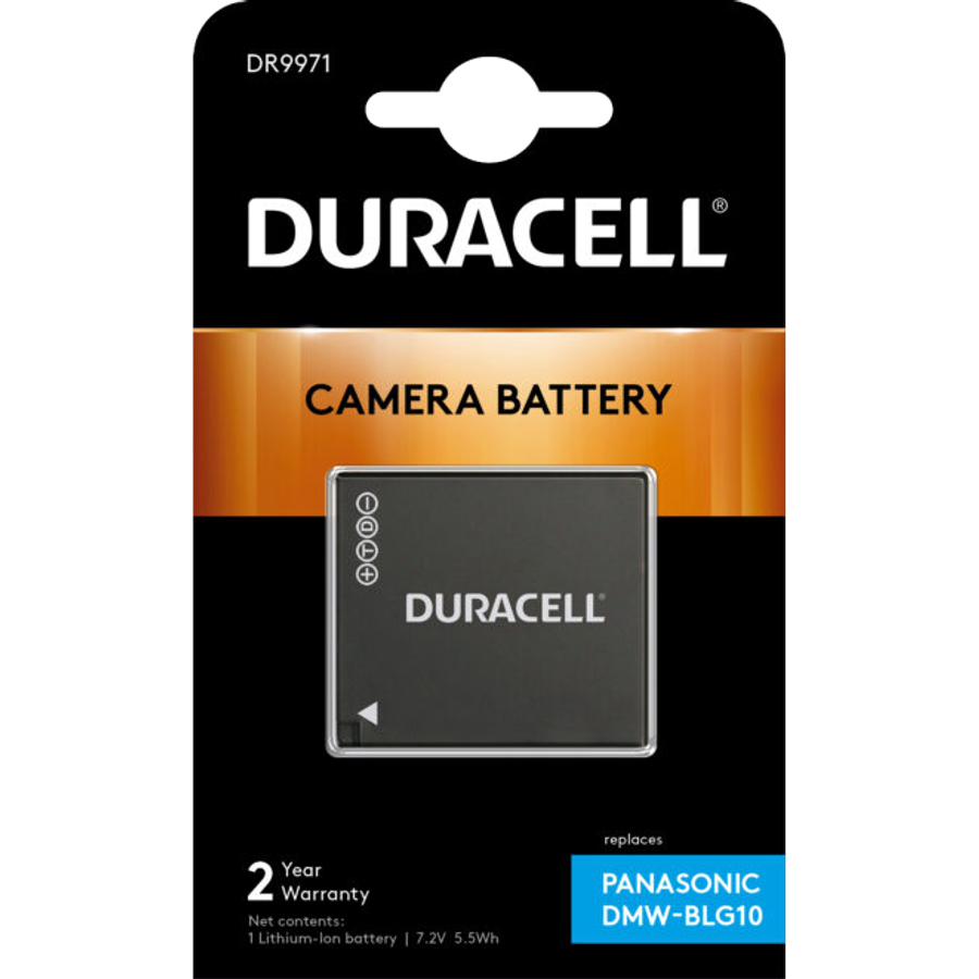 Panasonic DMW-BLE9 and DMW-BLG10 Camera Battery by Duracell
