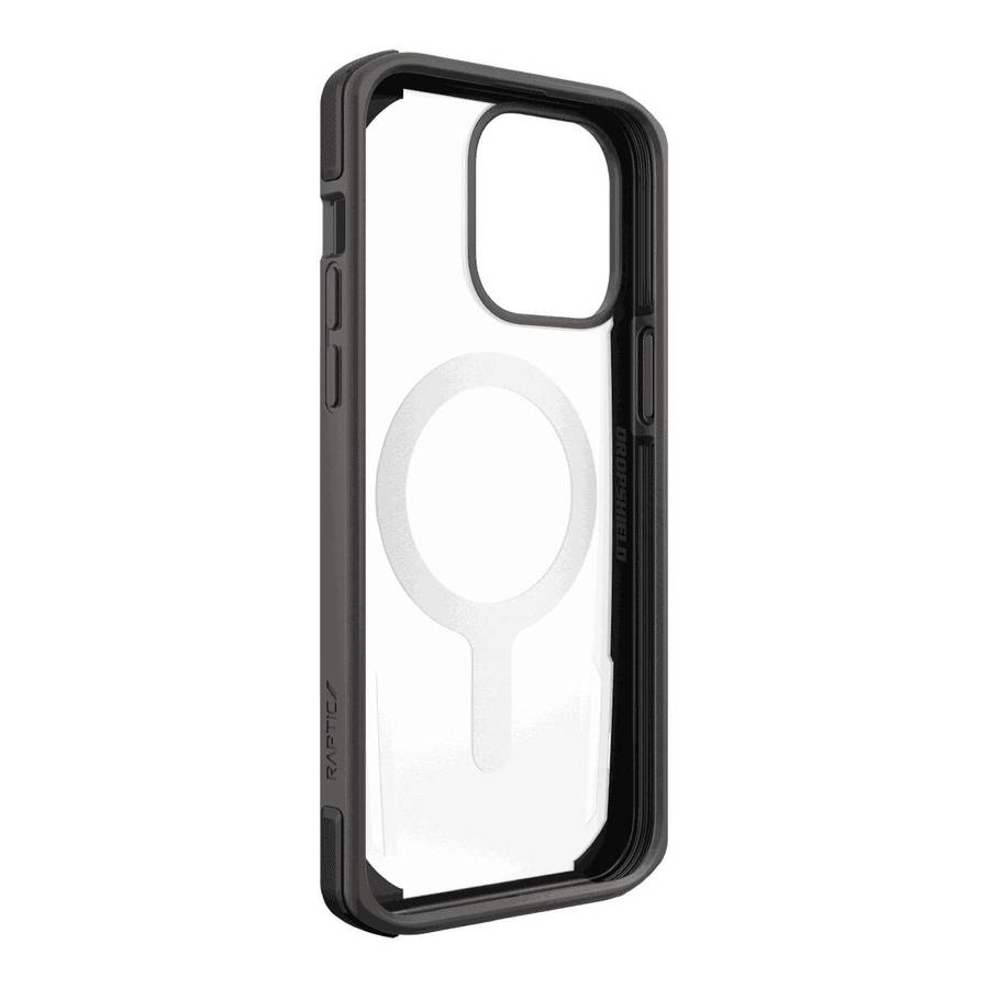 Raptic Secure for iPhone 14 Pro Max - Black Case - MagSafe Compatible