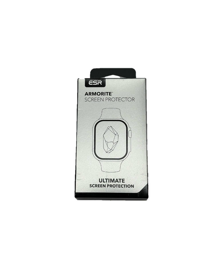 ESR Armorite Screen Protector Compatible with Apple Watch Ultra 2/1 - 2 Pack - Black