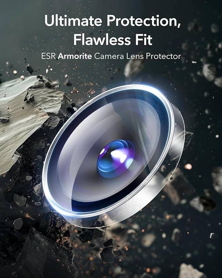 ESR Armorite Camera Lens Protector for iPhone 16 Pro Max/16 Pro Set