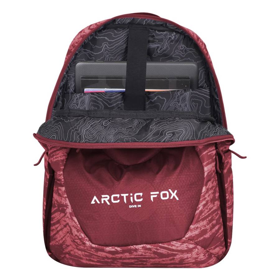 Arctic Fox Samurai 15.5 Inch Laptop Backpack - Red