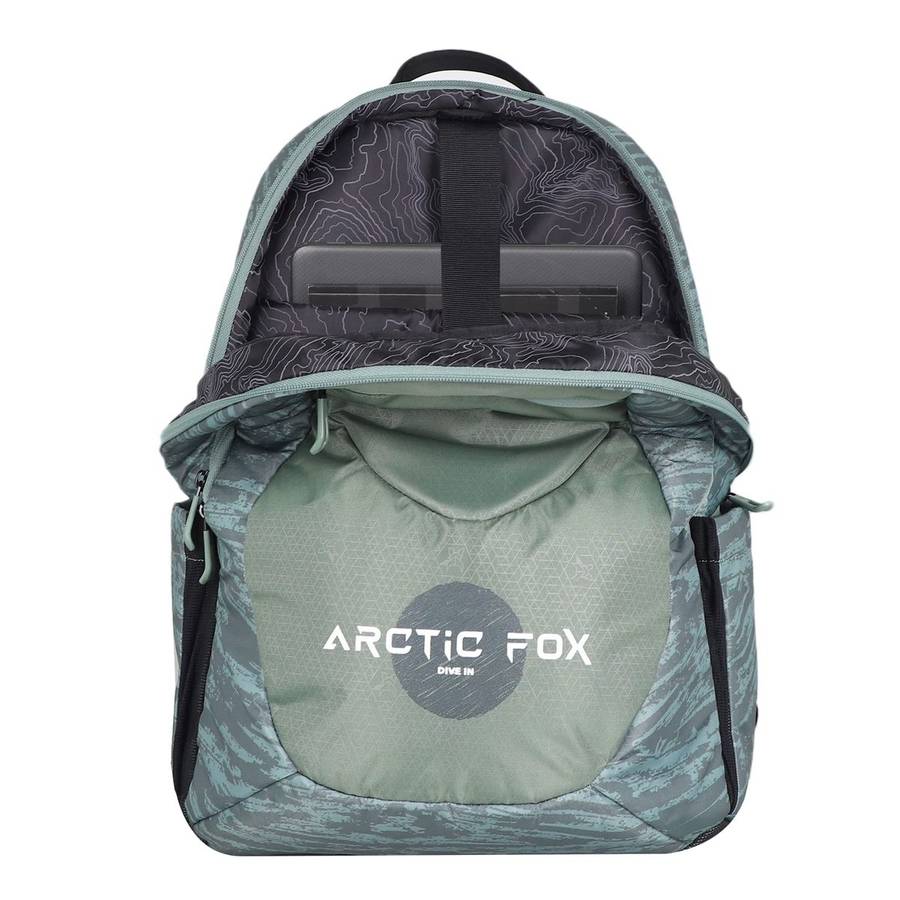 Arctic Fox Samurai 15.5 Inch Laptop Backpack - Green