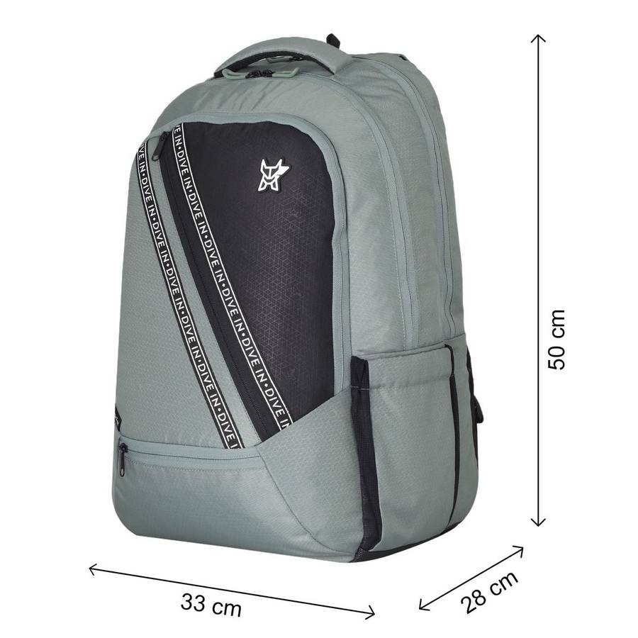 Arctic Fox Caution 15.5 Inch Laptop Backpack - Green