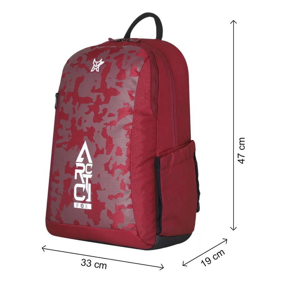 Arctic Fox Grit 15.5 Inch Laptop Backpack - Red