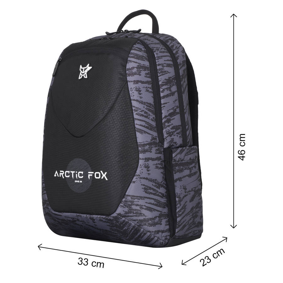Arctic Fox Samurai 15.5 Inch Laptop Backpack - Black
