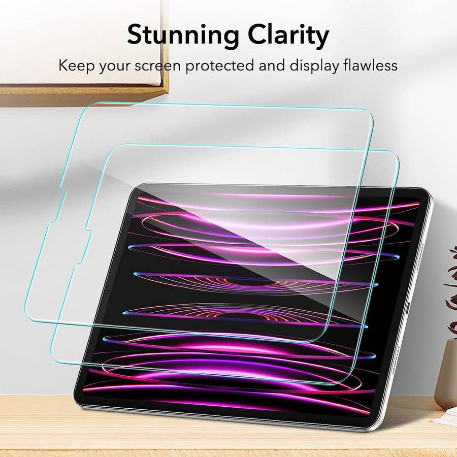 ESR Tempered-Glass Screen Protector for iPad Pro 12.9 - 2 Pack