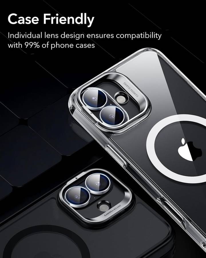 ESR Armorite Camera Lens Protector for iPhone 16/16 Plus Set