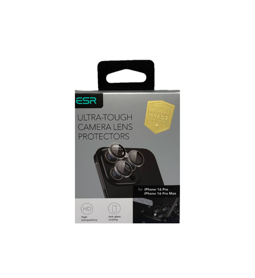 ESR Armorite Camera Lens Protector for iPhone 16 Pro Max/16 Pro Set