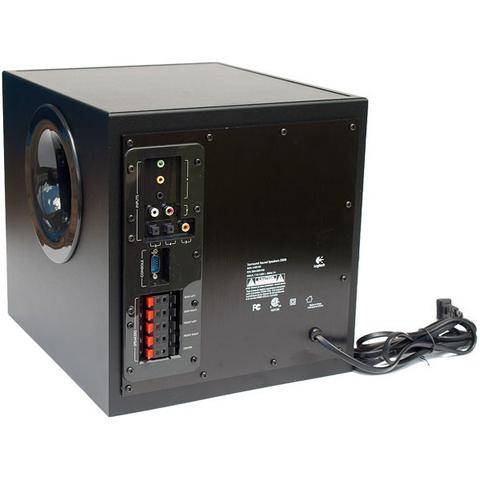Logitech Z906 5.1 Surround Sound Speaker System - 1000 Watts peak/500 Watts RMS with wall mountings