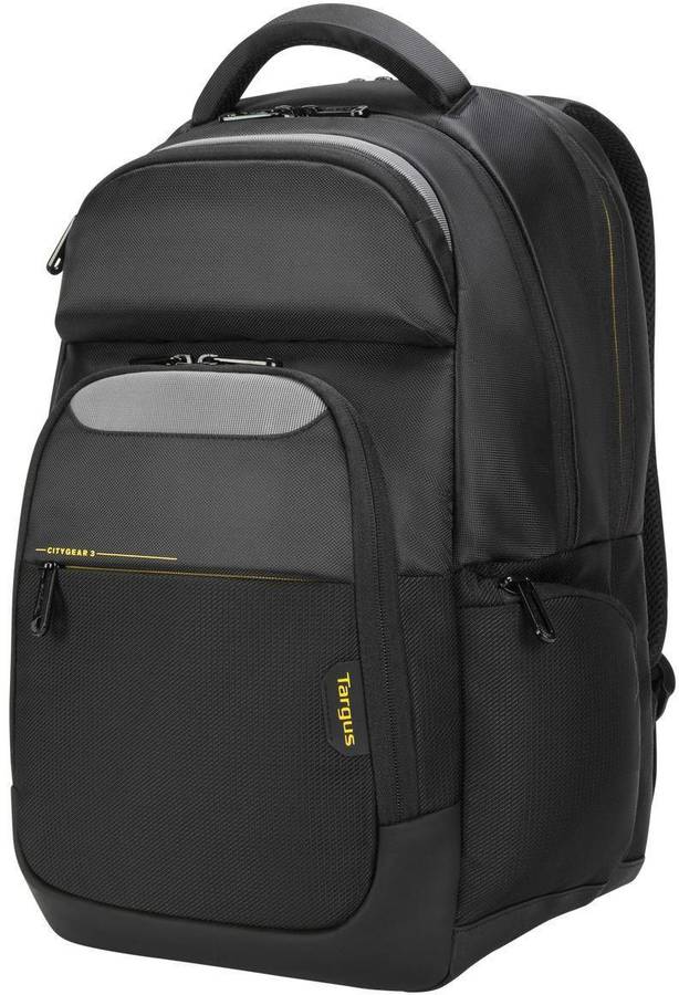 TARGUS CITYGEAR 17.3IN LAPTOP BACKPACK BLACK DOME PROTECTION SYSTEM; SHOCK-ABSORBING LAYERS DISSI...