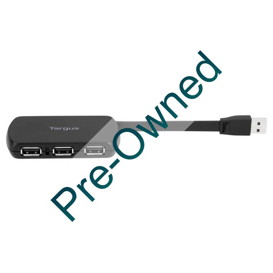 CPO TARGUS - 4 PORT USB 2.0 HUB, INSTANTLY CONNECT UP TO 4 USB DEVICES SUCH AS YOUR MOUSE, FLASH ...