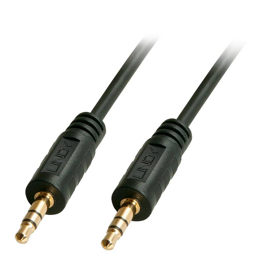 LINDY 2M 3.5MM STEREO MALE TO MALE CABLE (35642)