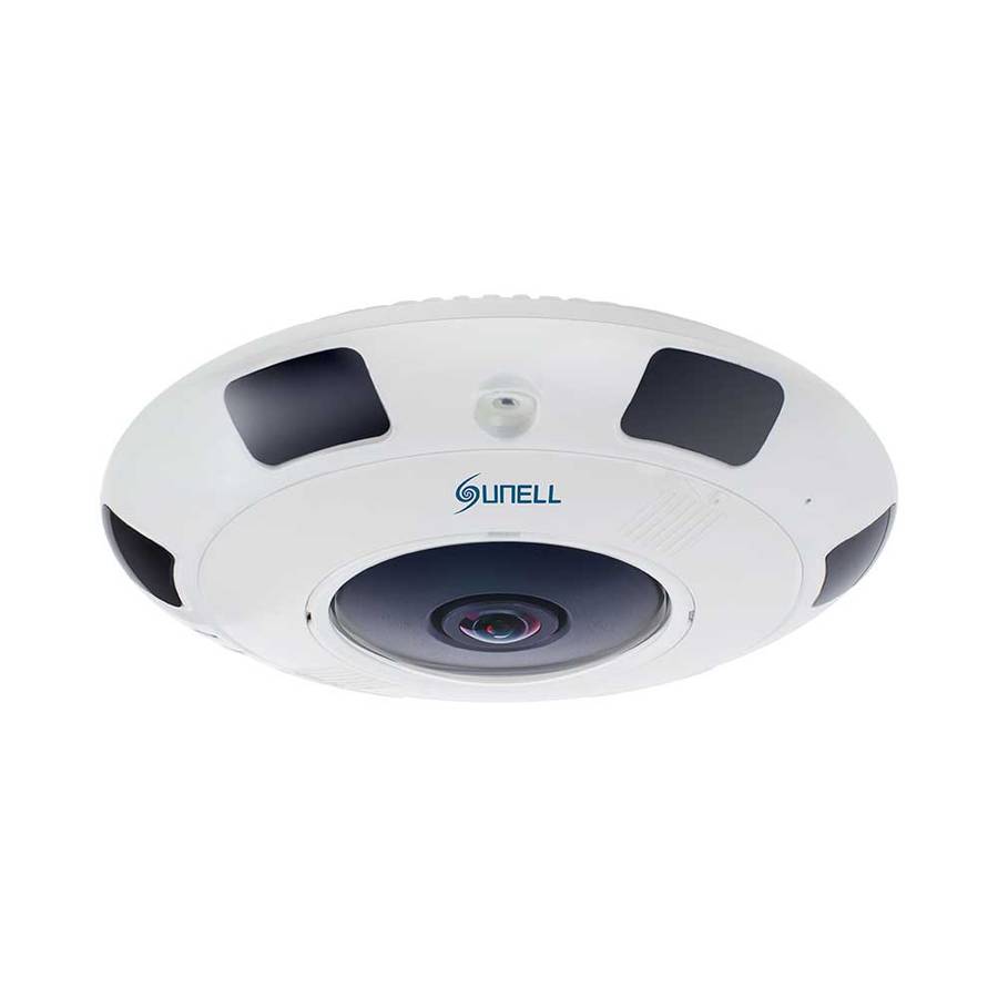 SUNELL IP FISHEYE 12MP IK10 4000X3000 POE