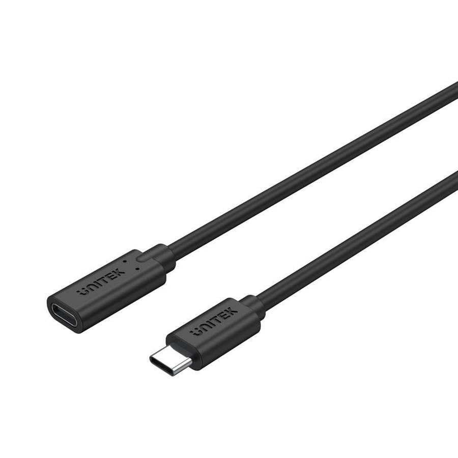 UNITEK 1.5M USB3.2 TYPE-C,M-F EXT CBL C14086BK-1.5