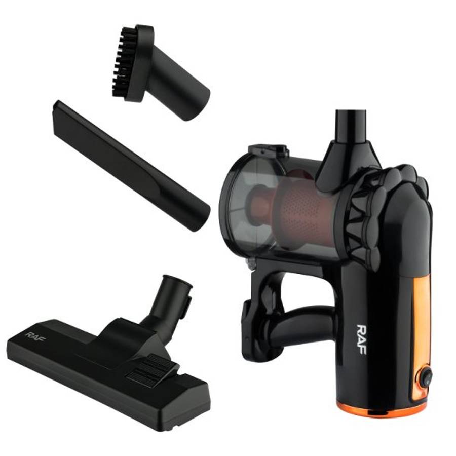 RAF 3 in 1 Premium Vacuum Cleaner - Black - 600W