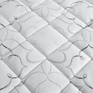King size bed-Elegance euro top - Medium King base and mattress King 120-140 kgs