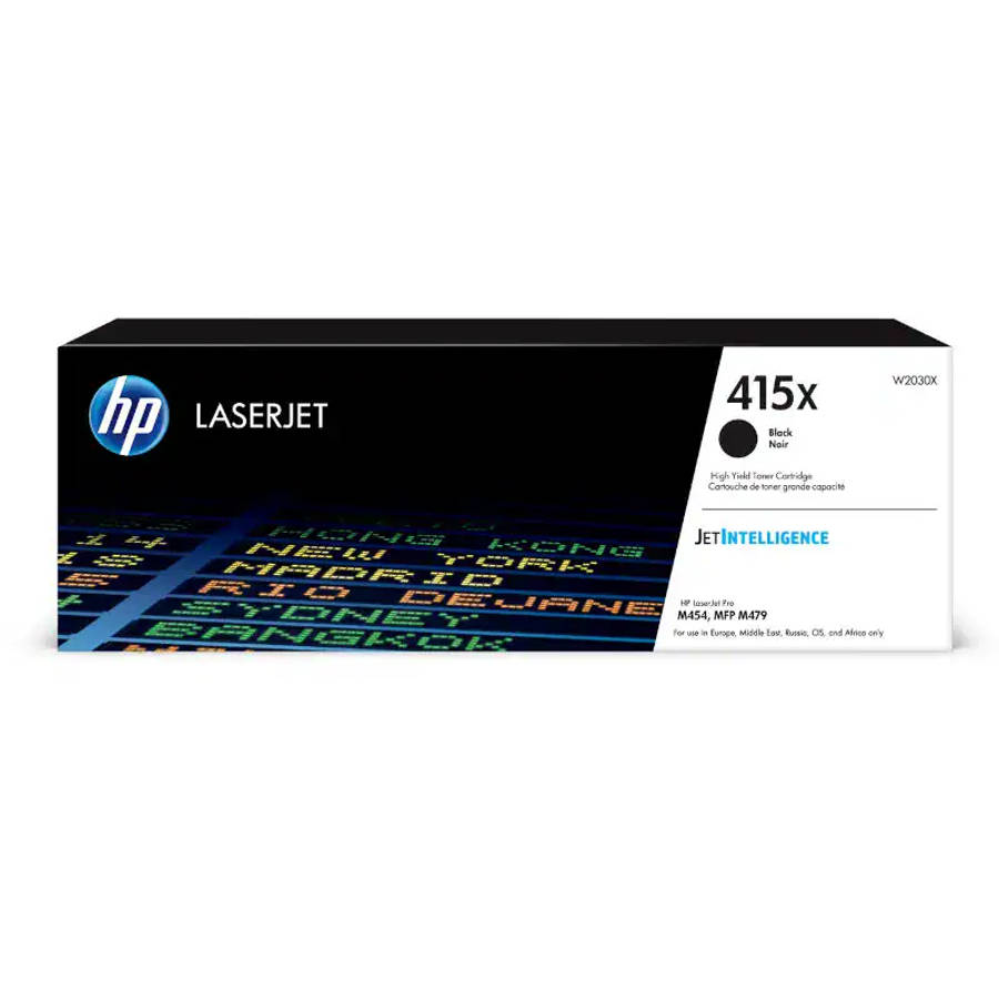 Original HP 415X High Yield Black LaserJet Toner Cartridge (W2030X)