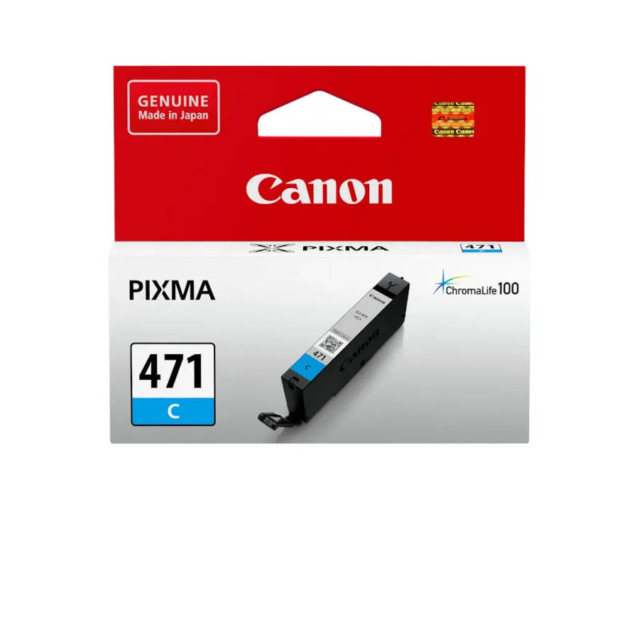 Canon MG5740, MG7740 Original Cyan Standard Ink Cartridge CLI-471