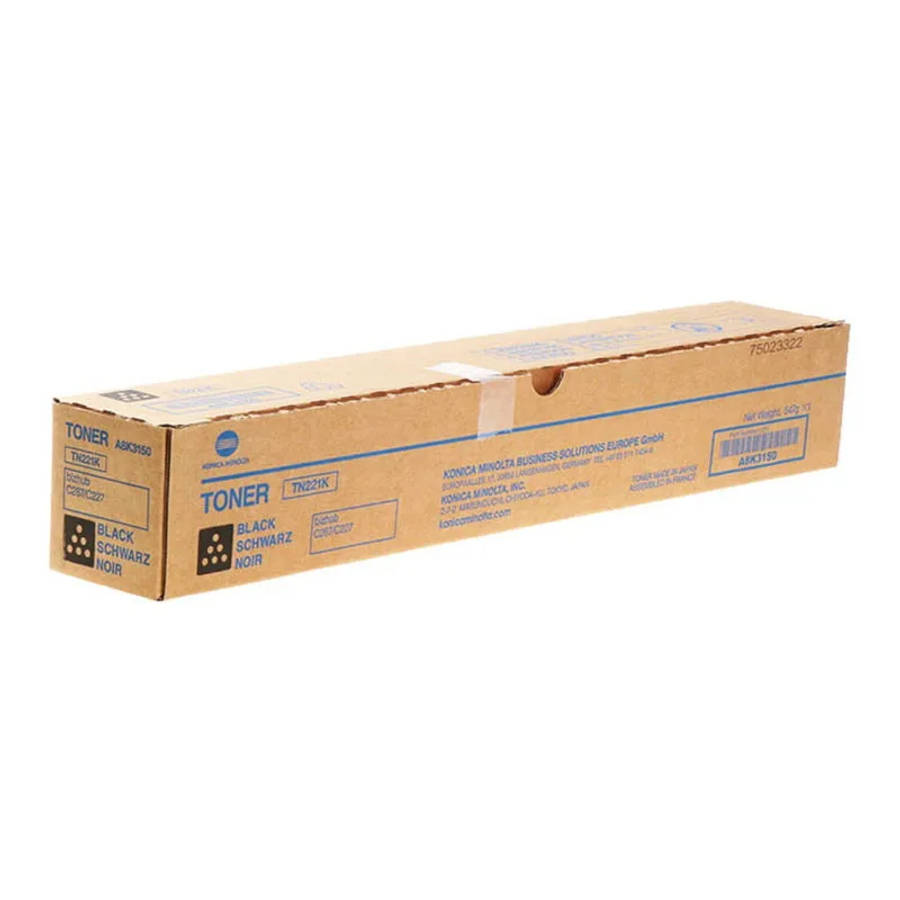 Konica Minolta Original Black Toner Cartridge TN-221