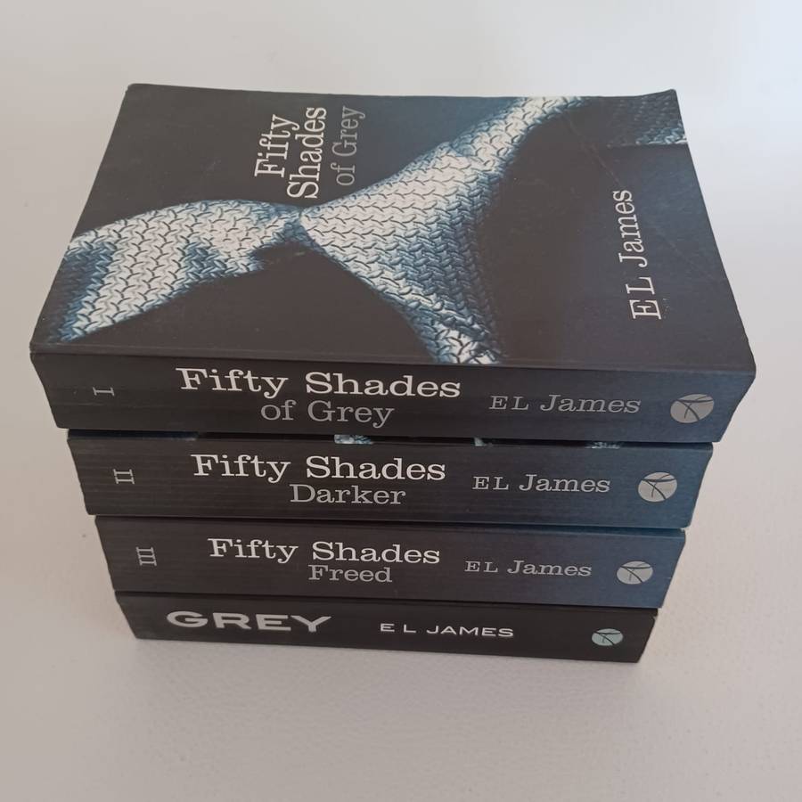 Fifty Shades - Set of 4 by EL James