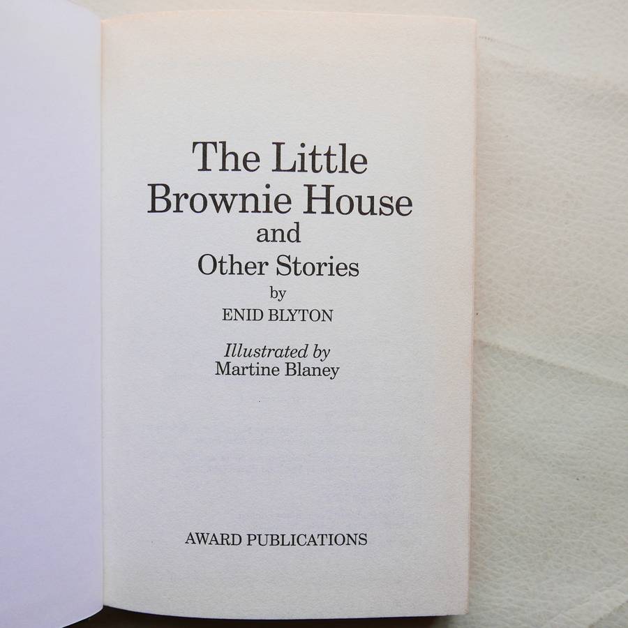 The Little Brownie House by Enid Blyton