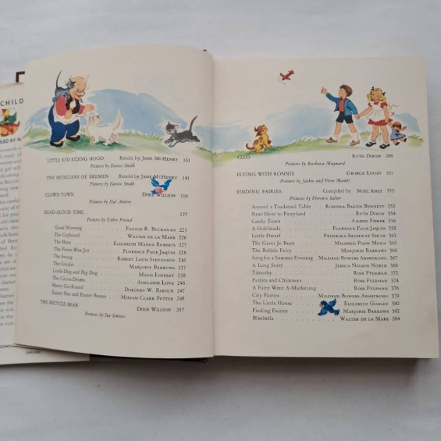 The Children's Treasury, A Book to Grow On - Compiled by Marjorie Barrows