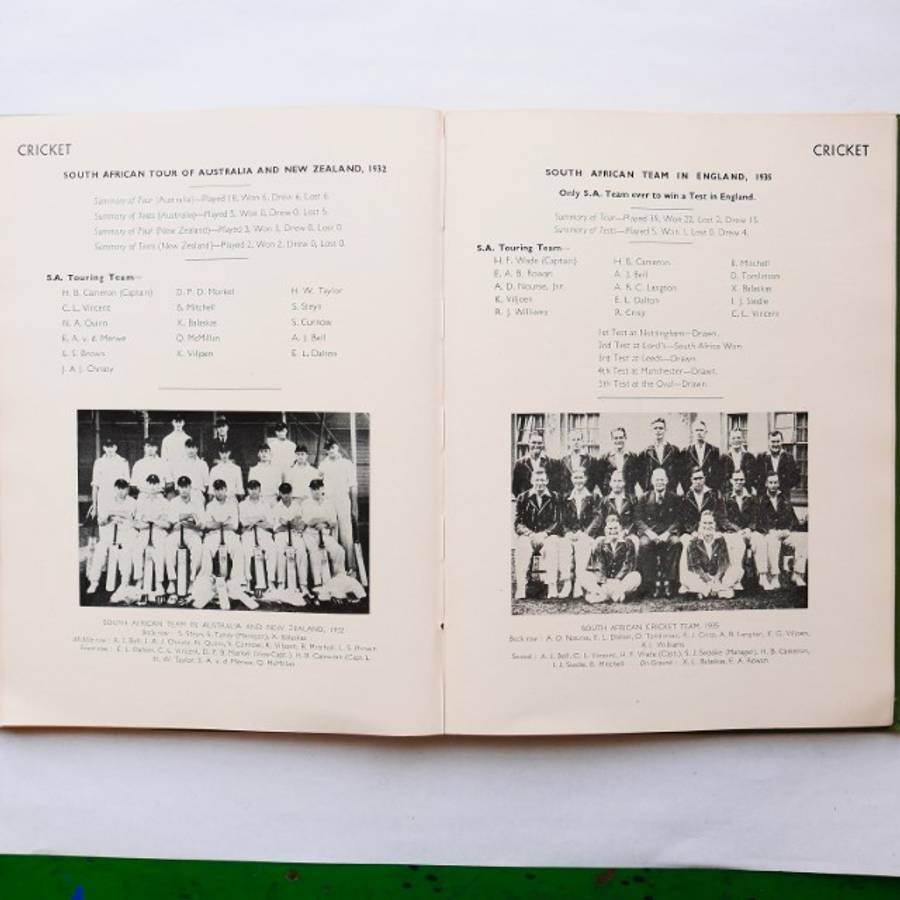 Springboks: Past and Present 1888-1947 by J.A.T. Morris and Ira G. Emery (1948)