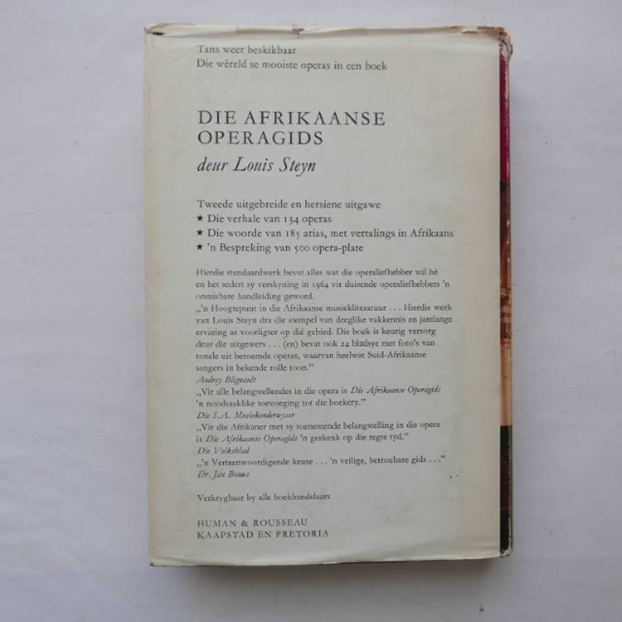 Die Afrikaanse Konsertgids - José Rodriguez-Lopez