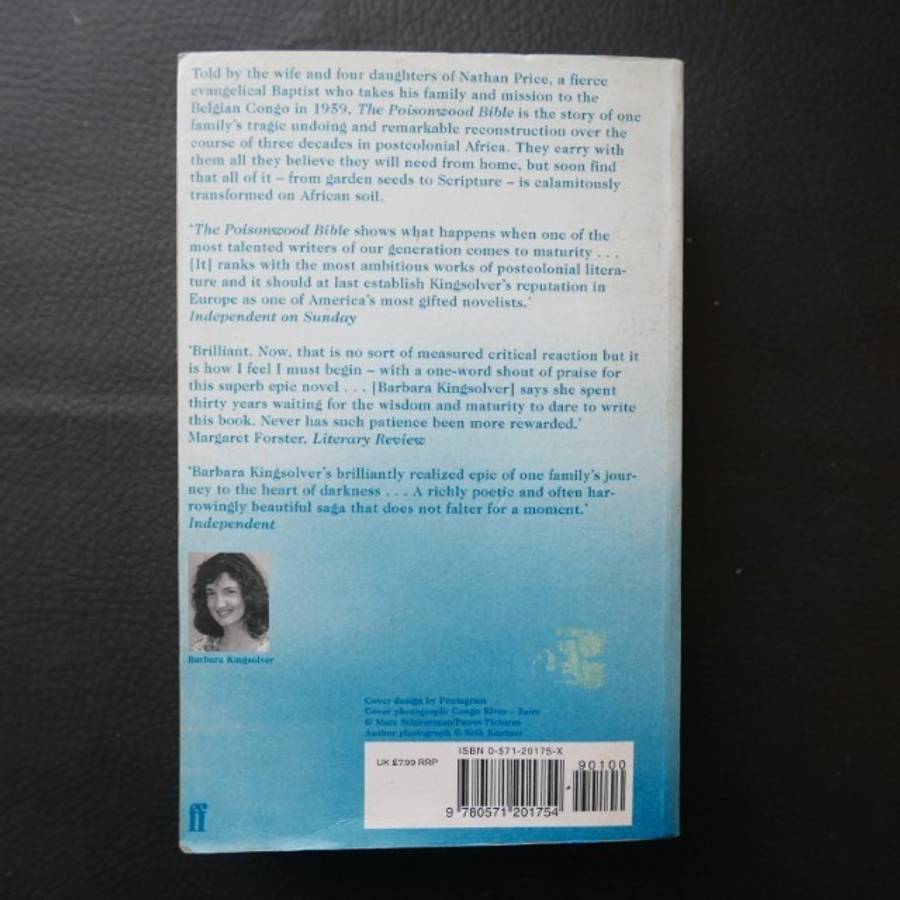 The Poisonwood Bible by Barbara Kingsolver