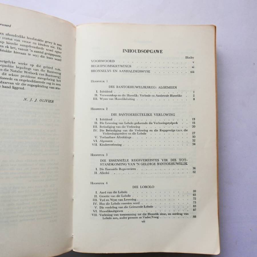 Die Privaatreg van die Suid-Afrikaanse Bantoe deur N. J. J. Olivier