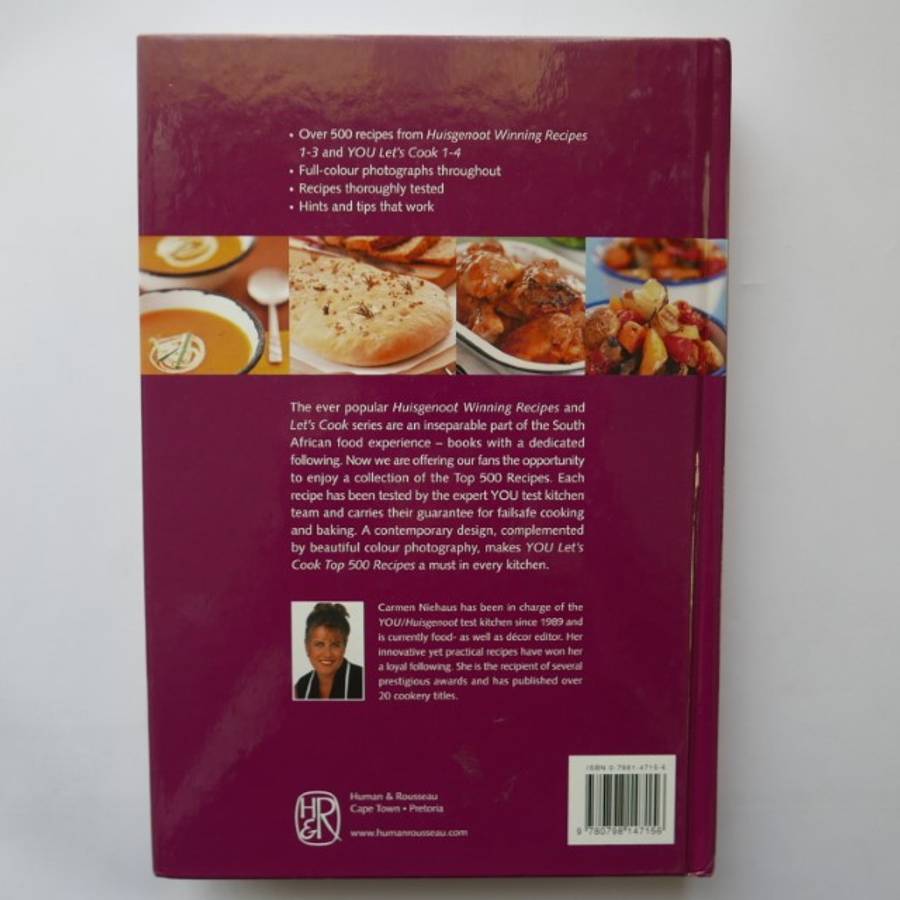 You : Let's Cook Top 500 Recipes by Carmen Niehaus