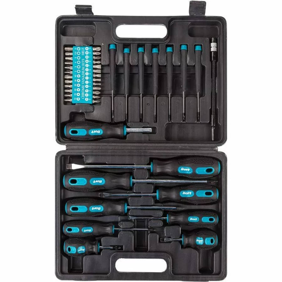 Bort Screwdriver, Mini Screwdriver and Bits Set / DIY Tool Kit (43 Piece)