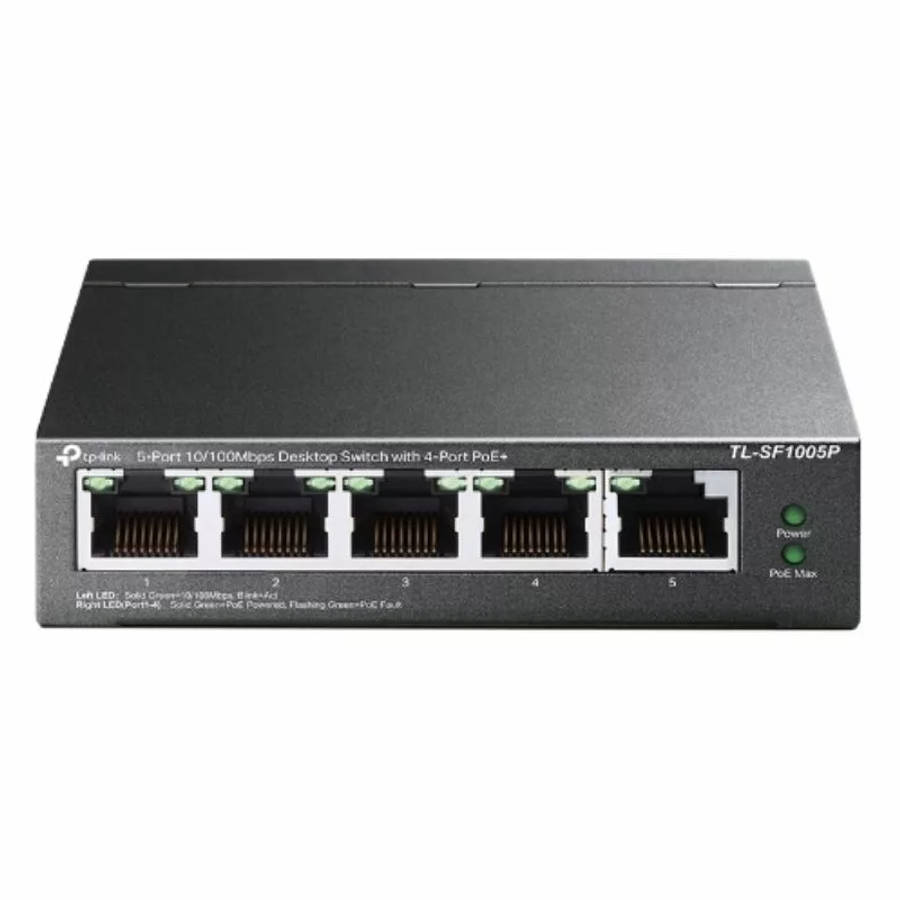 TP-LINK 5- Port Desktop Switch PoE - Brand New